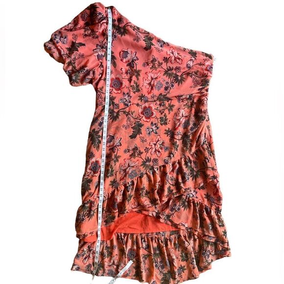 Chelsea28 One Shoulder Floral Print Dress Size 2X - Picture 9 of 10